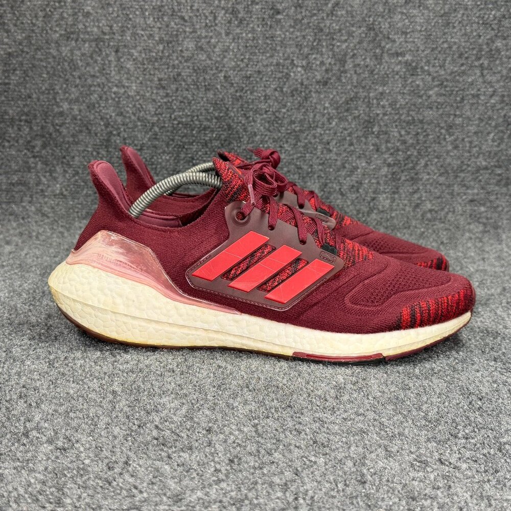 Adidas Ultraboost 22 Running Shoes Men's Size 10.5 Shadow Red Better Scarlet Run